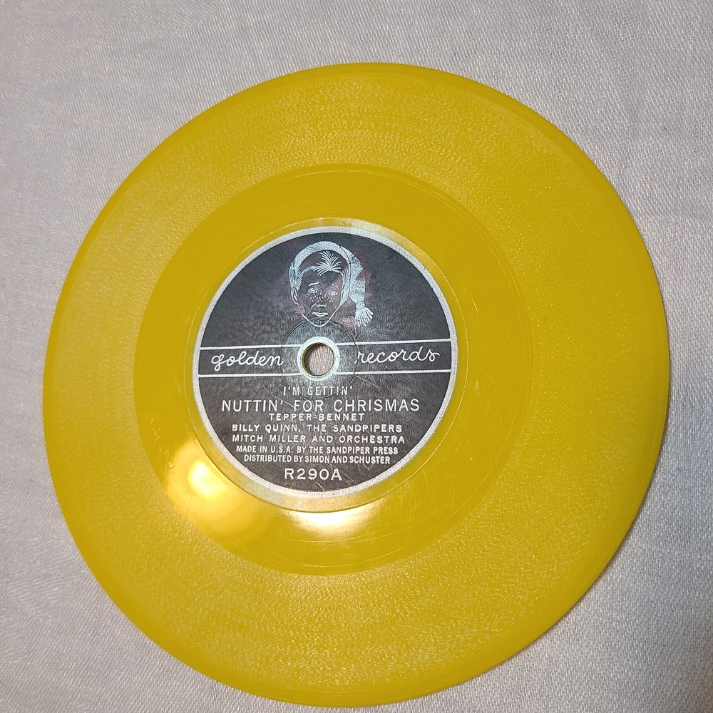 Golden Records Yellow Vinyl